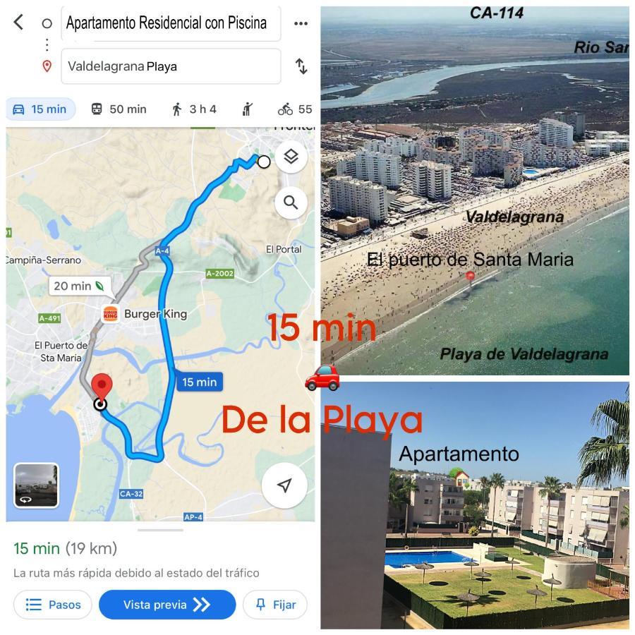 Apartamento Jerez Sur - Con Piscina Y Garaje Lejlighed Jerez de la Frontera Eksteriør billede